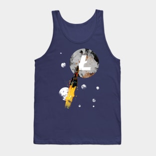 Up To The Moon : Litecoin Edition Tank Top